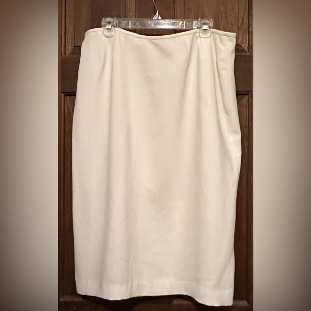 Winter white skirt